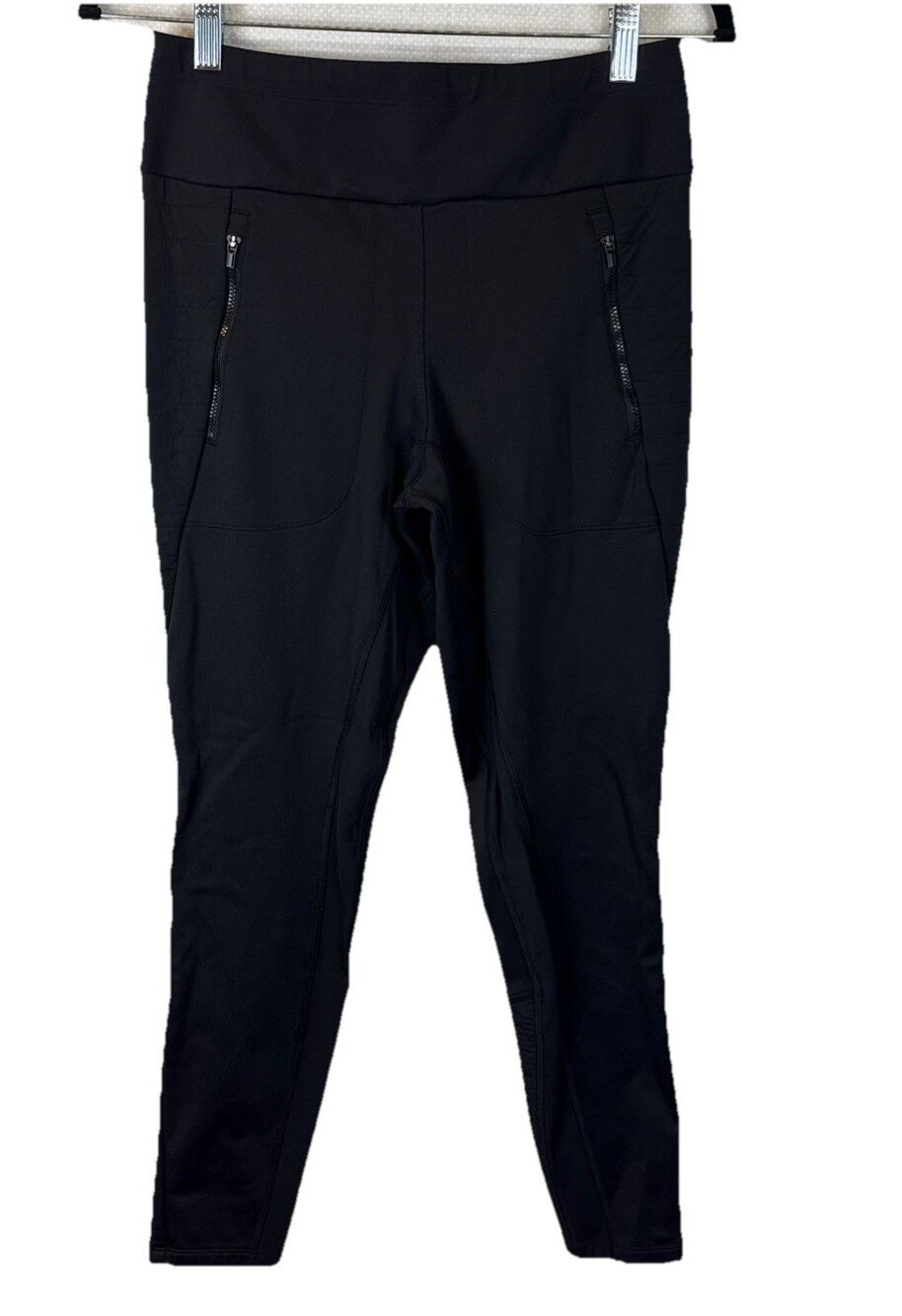 Athleta Peak Hybrid Fleece Tight S Black Cold Weather Winter 511126